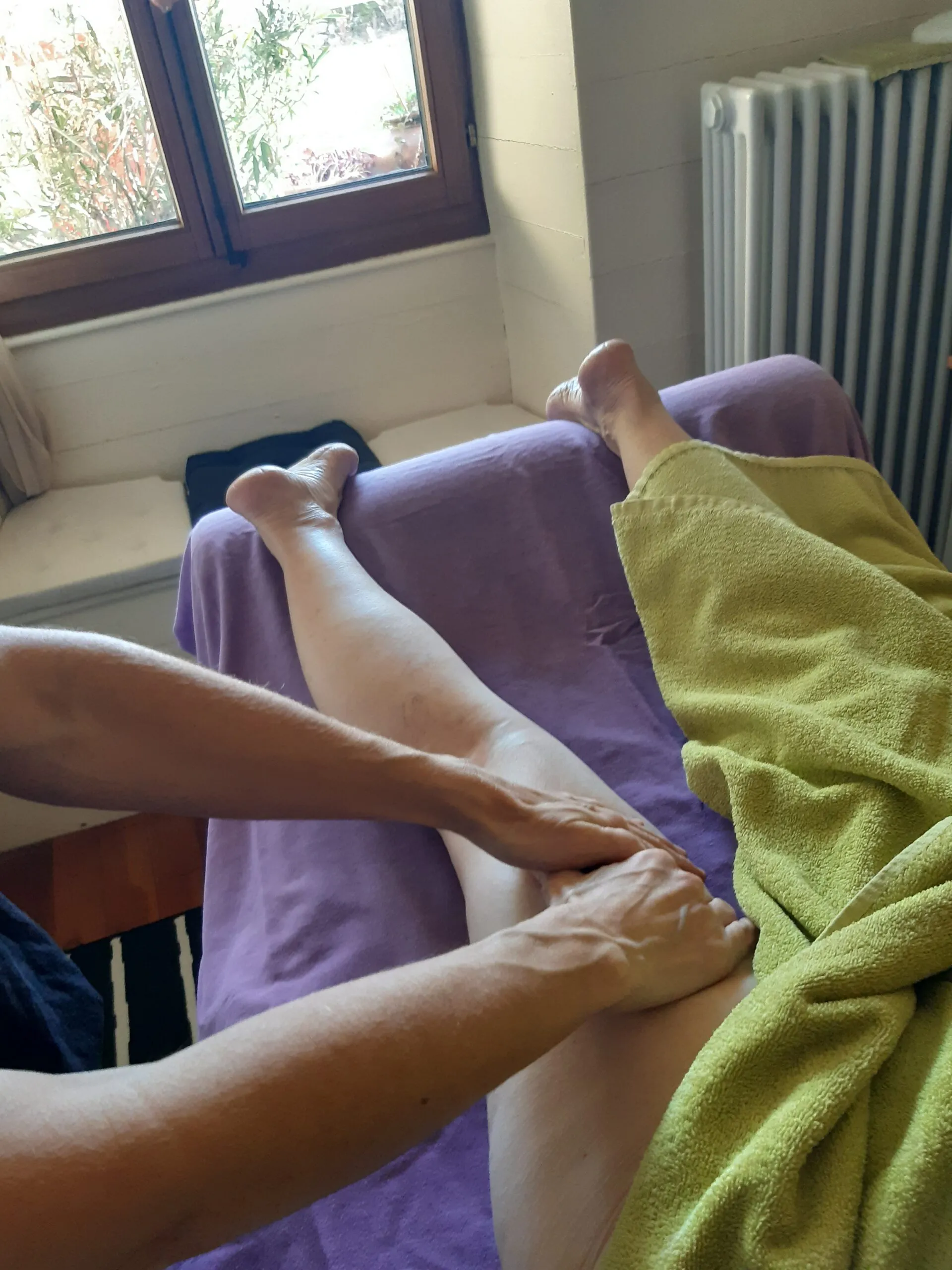 Essential oil massage (relaxing)